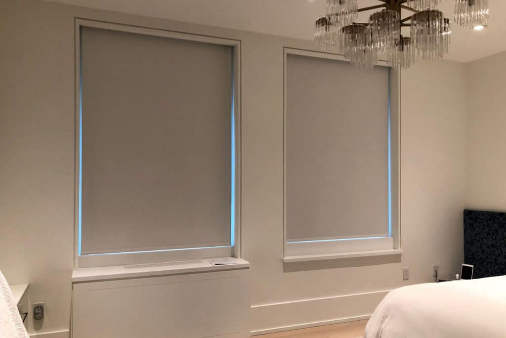 Motorized Roller Shades